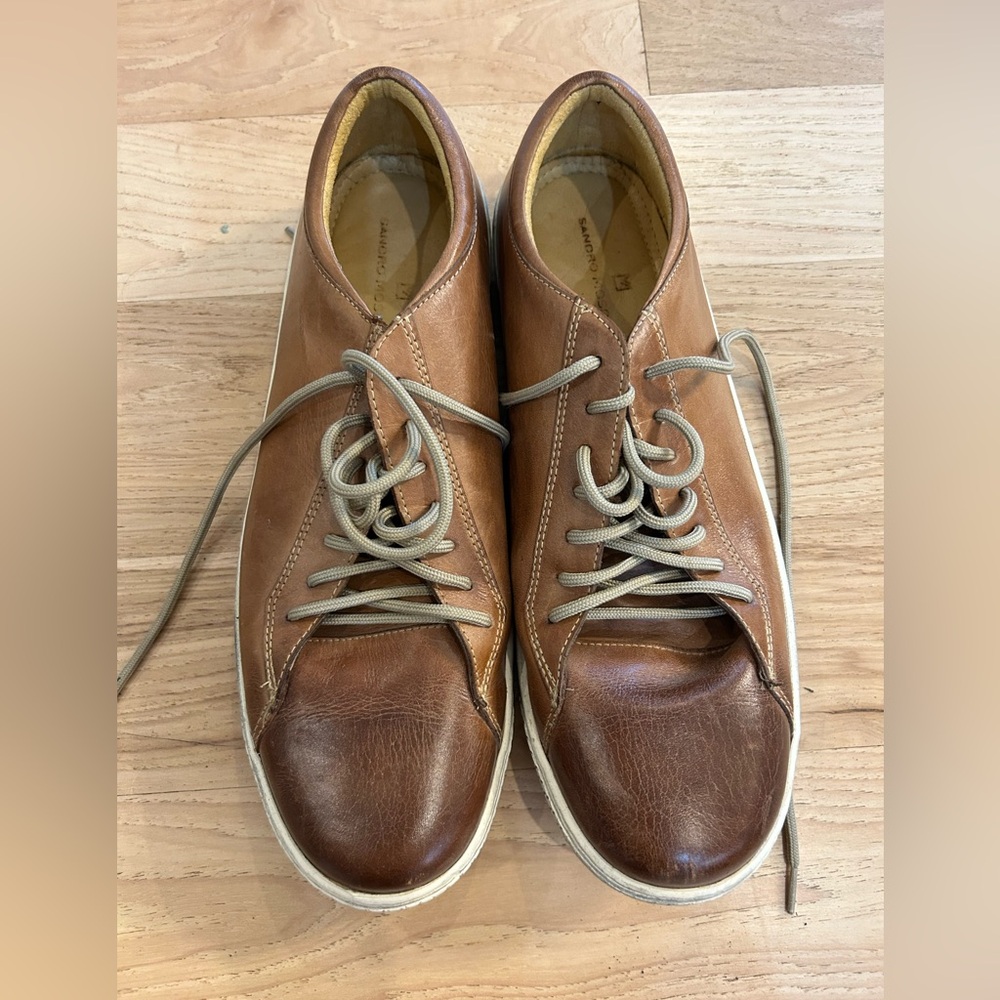 Sandro Moscoloni men’s leather sneakers size 12